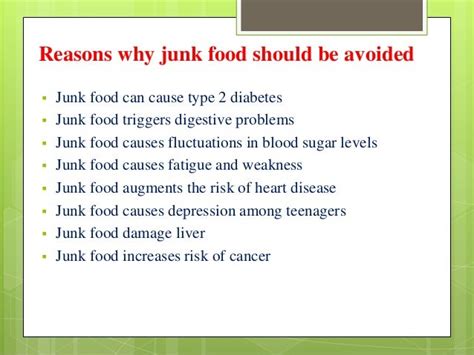 Know the effects of junk food on health & avoid its intake