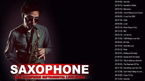 Top 40 Saxophone Cover Popular Songs - Best Instrumental Saxophone ...