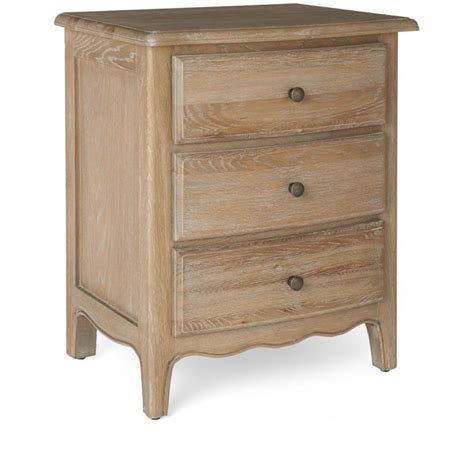 Paris Limed Oak Bedside Cabinet Direct Home Living www.directhomeliving ...