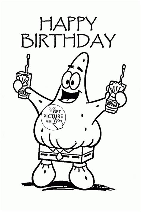 Pin on Birthday coloring pages