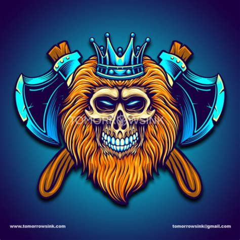 Viking Warrior Illustrations - TomorrowsInk