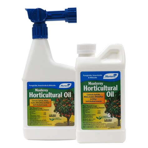 Monterey Horticultural Oil, Ready-to-spray and Concentrate