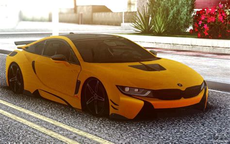 BMW I8 Yellow for GTA San Andreas