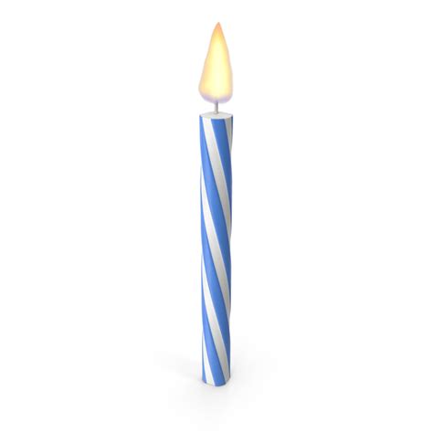 Birthday Candle Blue PNG Images & PSDs for Download | PixelSquid - S11885381F