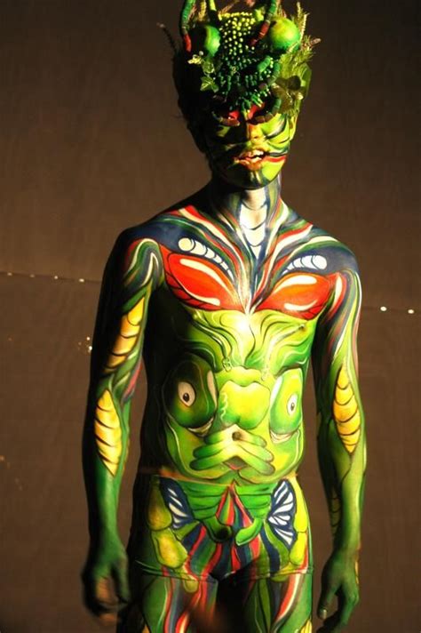 human body painting pictures - Norbert Thrasher