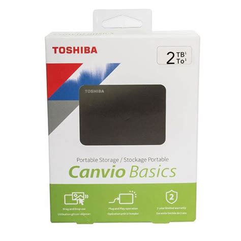 Toshiba External Hard Drive 2tb