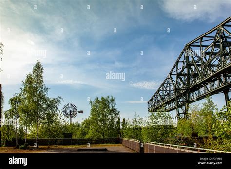 Landscape park Duisburg North Ruhrgebiet industrial culture Germany Stock Photo - Alamy