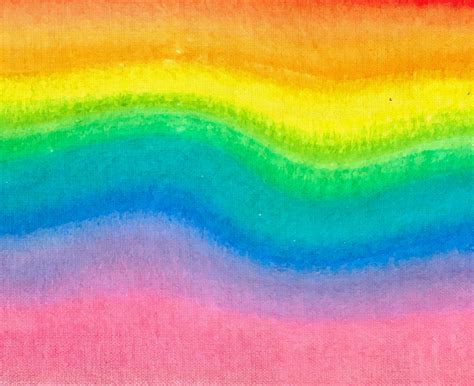Rainbow Painting Background Free Stock Photo - Public Domain Pictures