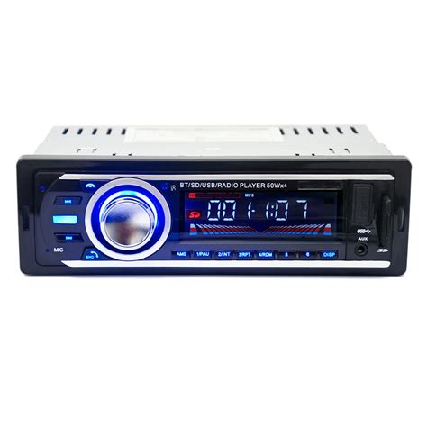 QUIDUX 12V Universal Car Radio Tuner Stereo Bluetooth Player Vehicle FM MP3 Audio Player Phone ...