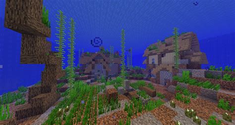 Upgraded Vanilla Ocean Ruins Minecraft Map