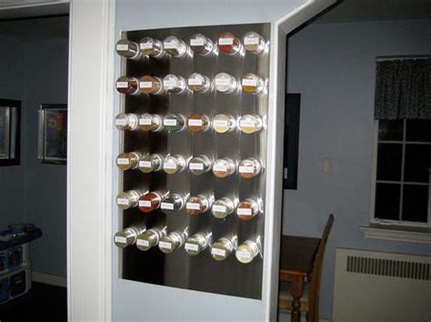 Furniture for Small Spaces #11--Magnetic Spice Racks