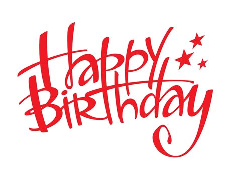 Happy Birthday PNG Transparent Images - PNG All