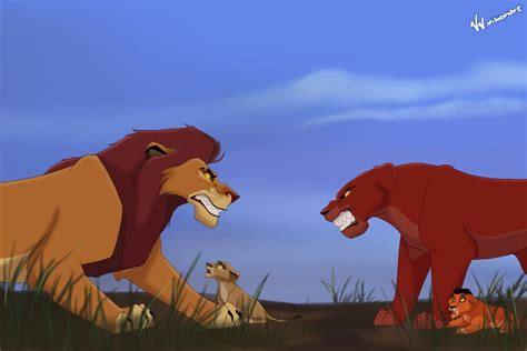 Uru vs The Strange Lion - Lion King Fan Art