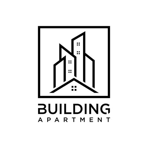 building apartment logo design inspiration isolated background 9670762 Vector Art at Vecteezy