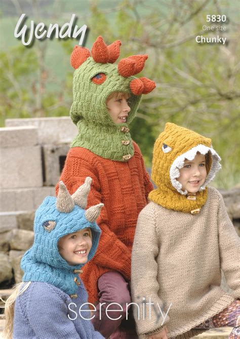 5 dazzling dinosaur knitting patterns | Crochet dinosaur hat, Dinosaur hat pattern, Chunky ...