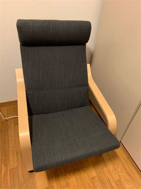 IKEA Poang Armchair, Furniture & Home Living, Furniture, Chairs on Carousell