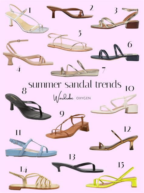 6 Top Summer Shoe Trends for Grown Women: 2023 Edition