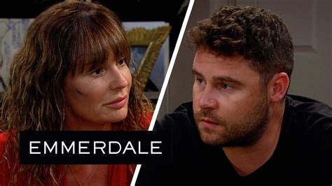 Emmerdale - Chas Tries To Convince Aaron She's Ended Things With Al ...