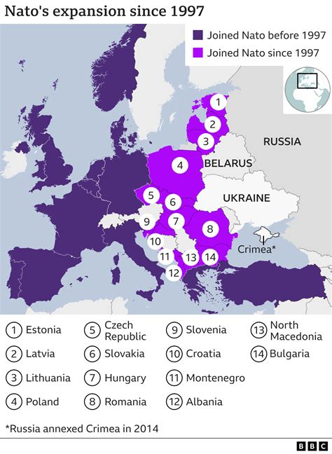 NATO's Expansion since 1997. : r/MapPorn