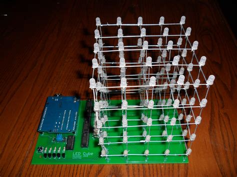 LED Cube With Arduino and Custom PCB : 8 Steps - Instructables