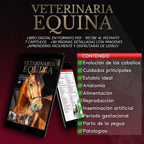 Veterinaria Equina: El libro digital ideal para estudiantes de Medicina Veterinaria y amantes de ...