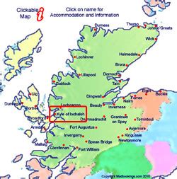 Kyle of Lochalsh Scotland hotels, holidays and accommodation by ...