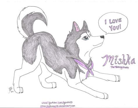 Mishka the Talking Husky by LexiBuddy98 on DeviantArt