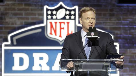 Roger Goodell says NFL draft will go on as scheduled in April despite ...