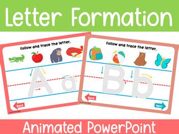 Alphabet Formation Animated PowerPoint by Learners of the World | TPT