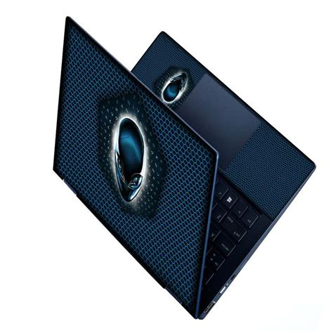 Full Panel Laptop Skin - Alienware Blue Net – SkinsLegend