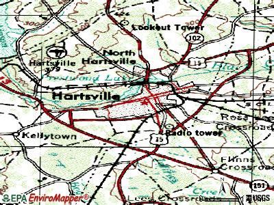 Hartsville, South Carolina (SC 29550) profile: population, maps, real ...