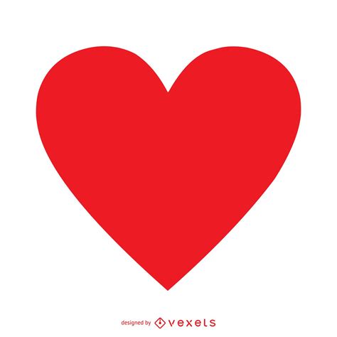 Minimalist Isolated Heart Vector Download