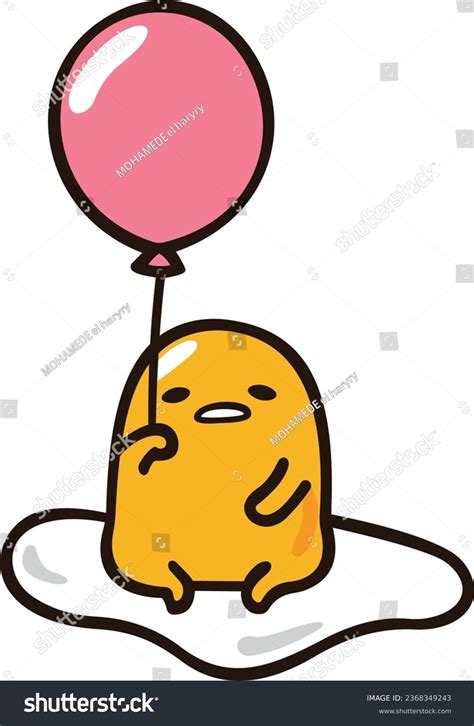 Caricatura de Gudetama, vector Gudetama, caricatura: vector de stock ...