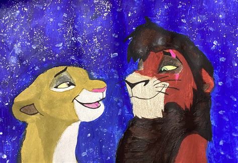 Kiara and Kovu by victoria9578 on DeviantArt