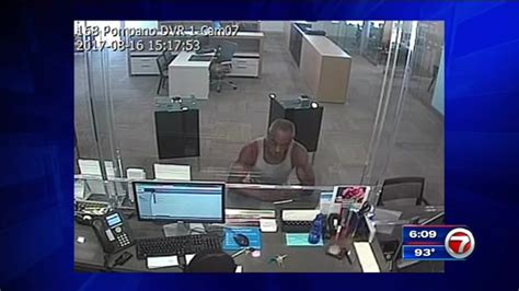 Search underway for Pompano Beach bank robber – WSVN 7News | Miami News ...