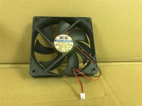 NEW 12CM /120MM Computer Power Supply Fan BLACK BOK BDM12025S DC12V 0 ...