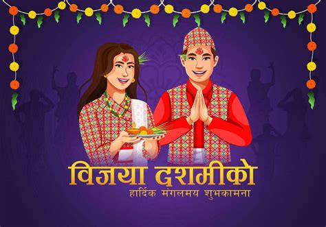 Creative social media post for Vijaya Dashami Popular Festival in Nepal ...