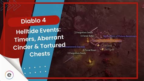 Diablo 4: All Helltide Events Timers & Rewards - eXputer.com