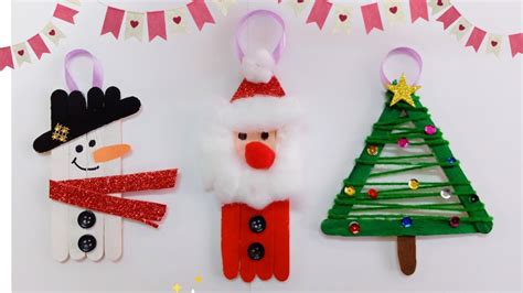 Popsicle Stick Christmas Crafts