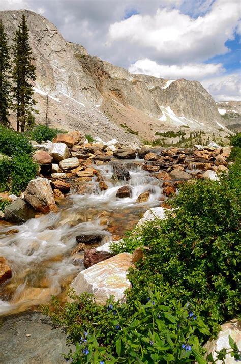 Medicine Bow Peak In The Snowy Range Wyoming by Tranquil Light Photography | Light photography ...