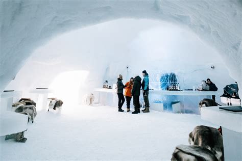 Ice Bar & Snow Restaurant of Snowman World - Santa Claus Village