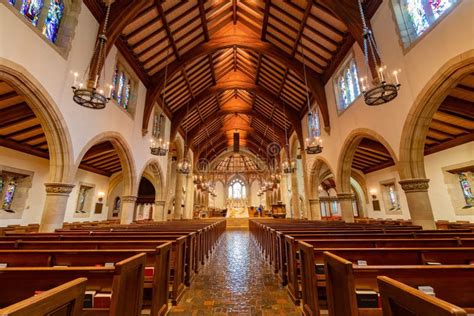 Interior View of the All Saints Episcopal Church Editorial Photo - Image of chapel, travel ...