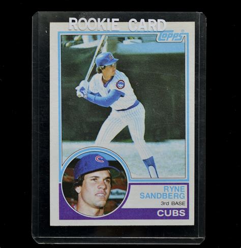 Ryne Sandberg Rookie Card : EBTH