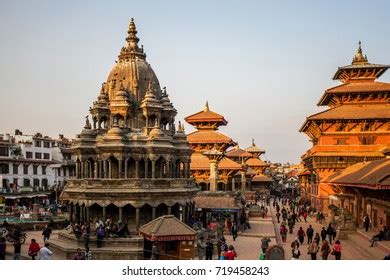 Patan Nepal Circa November 2013 Temples Stock Photo 731787037 | Shutterstock