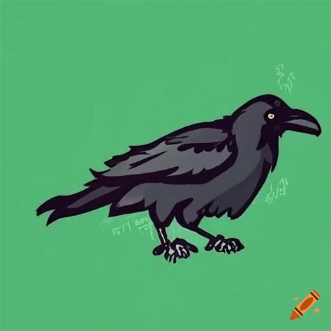 Crow on Craiyon