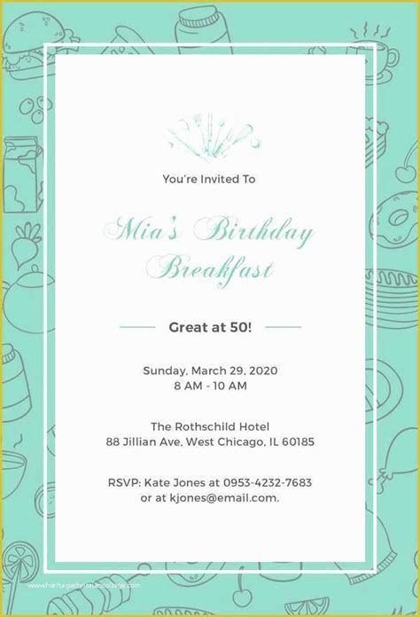 Animated Invitation Templates Free Of Birthday Party Invitations Free ...