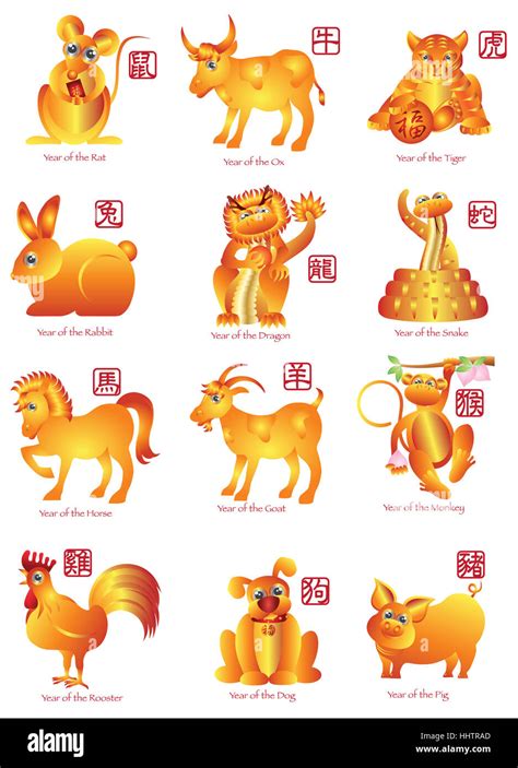 Chinese lunar new year animals 342979-Chinese lunar new year and 12 animals