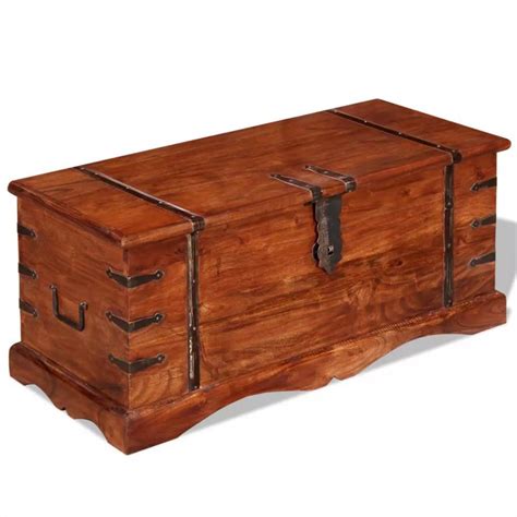 Storage Chest Solid Wood