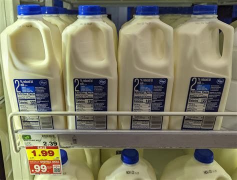 Half Gallons Of Kroger Milk Are Just 99¢ At Kroger - iHeartKroger