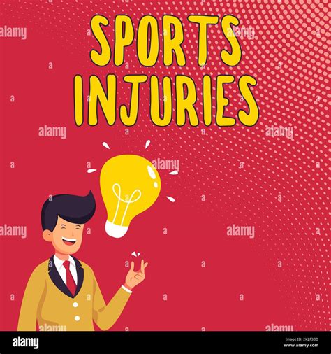 Inspiration showing sign Sports Injuries. Business idea kinds of injury that occur during sports ...